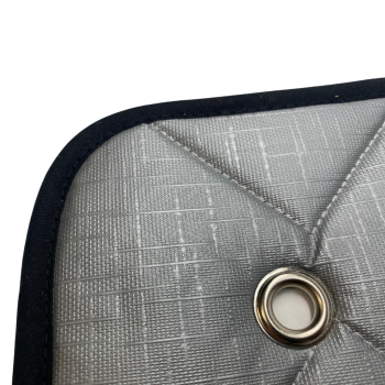 Thermomatte grau - Band schwarz